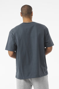 BELLA+CANVAS Unisex 7.5-Ounce Heavyweight Tee BC4610 - Vintage Navy Back