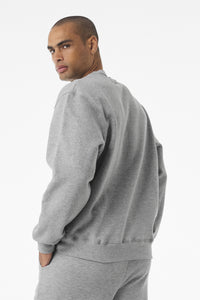 BELLA+CANVAS Unisex 10-Ounce Heavyweight Crewneck Sweatshirt BC4711 - Athletic Heather Back