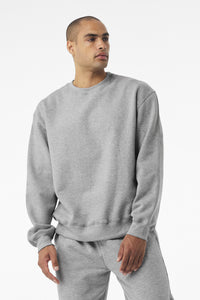 BELLA+CANVAS Unisex 10-Ounce Heavyweight Crewneck Sweatshirt BC4711 - Athletic Heather