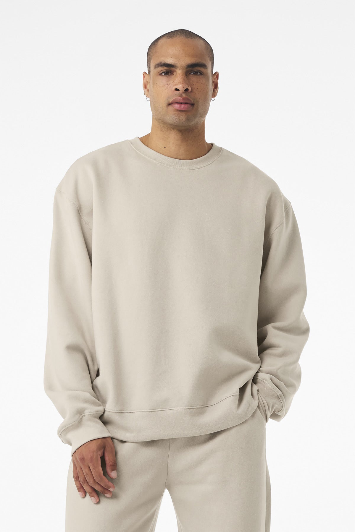 BELLA+CANVAS Unisex 10-Ounce Heavyweight Crewneck Sweatshirt BC4711 - Dust