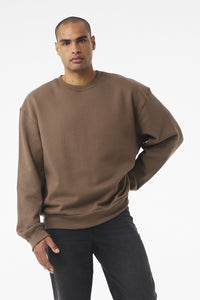 BELLA+CANVAS Unisex 10-Ounce Heavyweight Crewneck Sweatshirt BC4711 - Vintage Brown