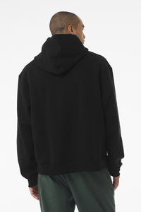 BELLA+CANVAS Unisex 10-Ounce Heavyweight Pullover Hoodie BC4719 - Black Back