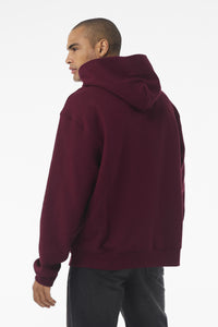 BELLA+CANVAS Unisex 10-Ounce Heavyweight Pullover Hoodie BC4719 - Maroon Back