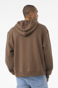 BELLA+CANVAS Unisex 10-Ounce Heavyweight Pullover Hoodie BC4719 - Vintage Brown Back