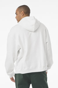 BELLA+CANVAS Unisex 10-Ounce Heavyweight Pullover Hoodie BC4719 - White Back