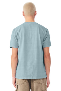 BELLA+CANVAS Unisex Heavyweight Garment-Dyed Tee BC4810GD - Light Washed Denim Back