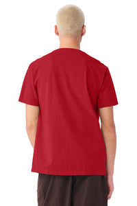BELLA+CANVAS Unisex Heavyweight Garment-Dyed Tee BC4810GD - Pop Red Back
