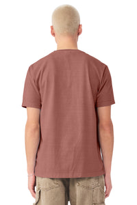 BELLA+CANVAS Unisex Heavyweight Garment-Dyed Tee BC4810GD - Washed Chestnut Back