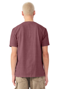 BELLA+CANVAS Unisex Heavyweight Garment-Dyed Tee BC4810GD - Washed Maroon Back