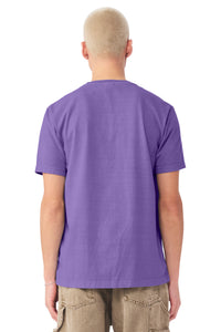 BELLA+CANVAS Unisex Heavyweight Garment-Dyed Tee BC4810GD - Washed Purple Back