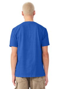 BELLA+CANVAS Unisex Heavyweight Garment-Dyed Tee BC4810GD - Washed Royal Blue Back