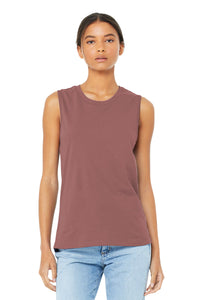 BELLA+CANVAS  Women's Jersey Muscle Tank - Mauve