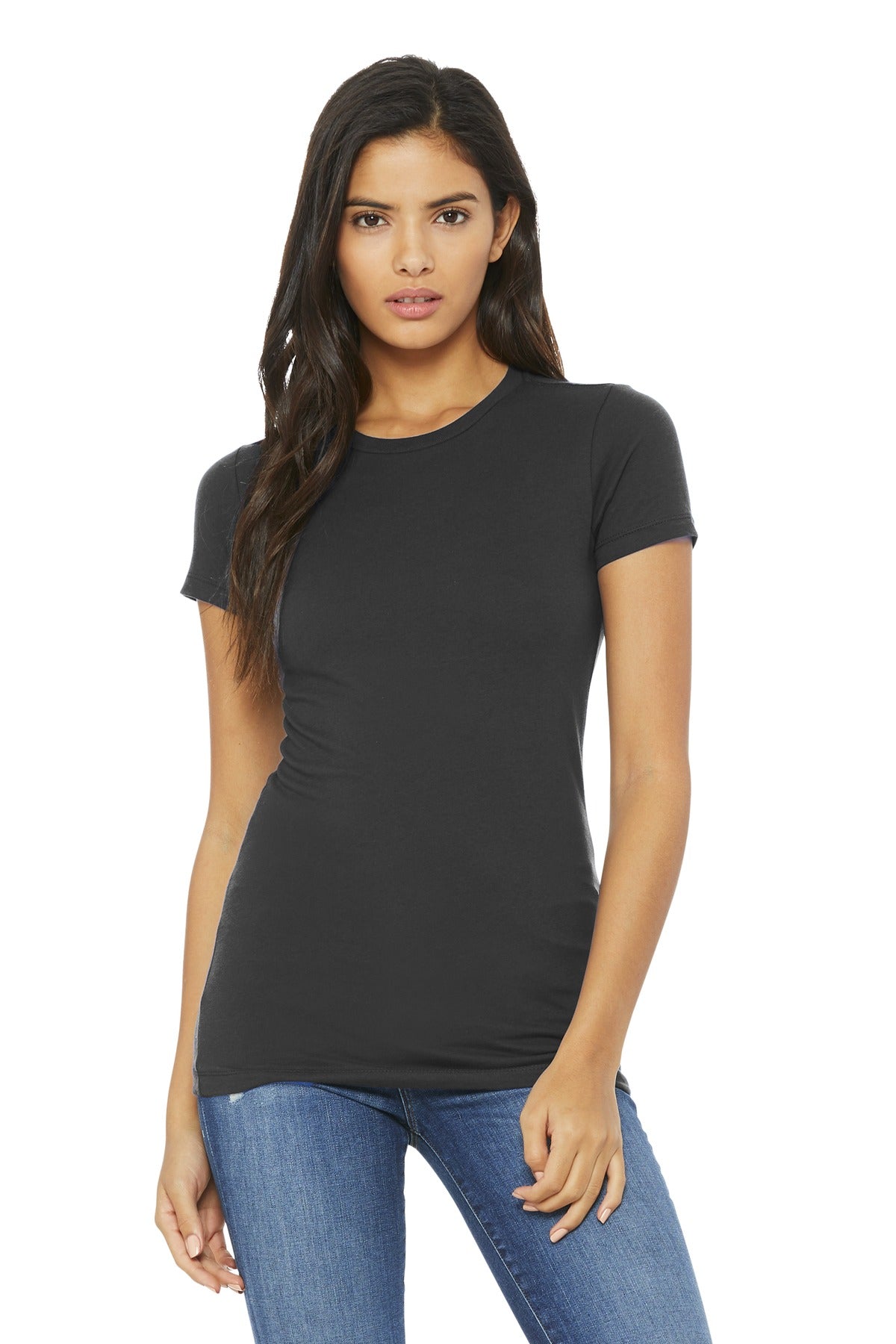 BELLA+CANVAS  Women's Slim Fit Tee - Asphalt