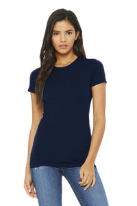 BELLA+CANVAS  Women's Slim Fit Tee - Navy