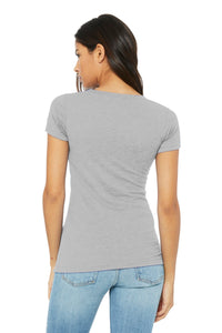 BELLA+CANVAS  Women's Slim Fit Tee - Silver Back