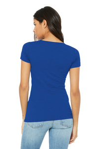 BELLA+CANVAS  Women's Slim Fit Tee - True Royal Back