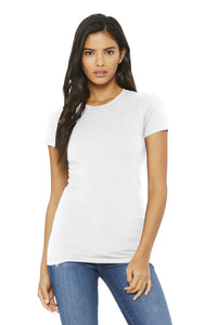 BELLA+CANVAS  Women's Slim Fit Tee - White