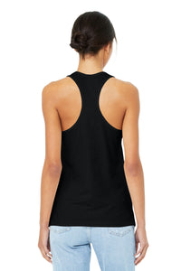 BELLA+CANVAS  Women's Jersey Racerback Tank - Black Back