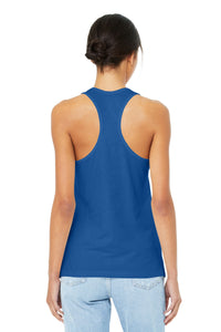 BELLA+CANVAS  Women's Jersey Racerback Tank - True Royal Back