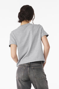 BELLA+CANVAS Women's 6-Ounce Heavyweight Tee BC6110 - Athletic Heather Back
