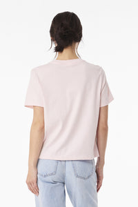 BELLA+CANVAS Women's 6-Ounce Heavyweight Tee BC6110 - Soft Pink Back