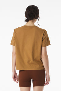 BELLA+CANVAS Women's 6-Ounce Heavyweight Tee BC6110 - Toast Back