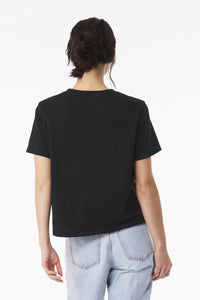 BELLA+CANVAS Women's 6-Ounce Heavyweight Tee BC6110 - Vintage Black Back