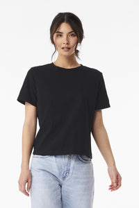 BELLA+CANVAS Women's 6-Ounce Heavyweight Tee BC6110 - Vintage Black