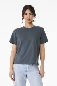 BELLA+CANVAS Women's 6-Ounce Heavyweight Tee BC6110 - Vintage Navy