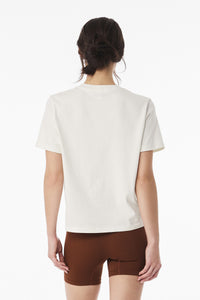 BELLA+CANVAS Women's 6-Ounce Heavyweight Tee BC6110 - Vintage White Back