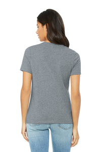 BELLA+CANVAS Women's Relaxed CVC Tee BC6400CVC - Athletic Heather Back