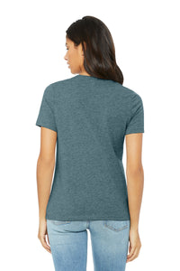 BELLA+CANVAS Women's Relaxed CVC Tee BC6400CVC - Heather Slate Back