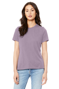 BELLA+CANVAS  Women's Relaxed Jersey Short Sleeve Tee - Light Violet