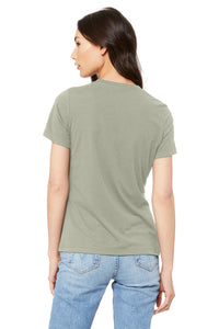BELLA+CANVAS  Women's Relaxed Jersey Short Sleeve Tee - Thyme Back