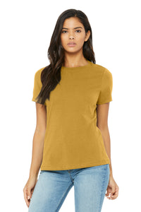 BELLA+CANVAS Women's Relaxed Triblend Tee BC6413 - Mustard Triblend