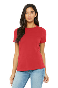 BELLA+CANVAS Women's Relaxed Triblend Tee BC6413 - Red Triblend