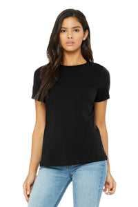 BELLA+CANVAS Women's Relaxed Triblend Tee BC6413 - Solid Black Triblend