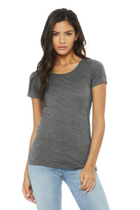 BELLA+CANVAS  Women's Triblend Short Sleeve Tee - Grey Triblend