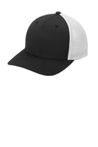 Port Authority Flexfit 110 Mesh Cap C110 - Black/ White