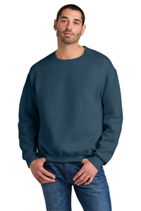 Jerzees Rugged Unisex Crewneck Sweatshirt C12M - Washed Navy