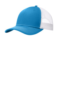 Port Authority Snapback Trucker Cap - Parcel Blue/ White