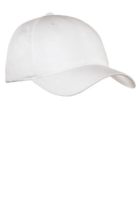 Port Authority Fine Twill Cap - White