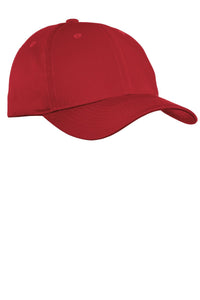 Port Authority Fine Twill Cap - Red