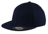 Port Authority Flexfit 210 Flat Bill Cap - Navy