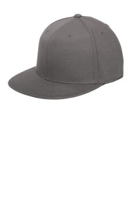 Port Authority Flexfit 210 Flat Bill Cap - Grey