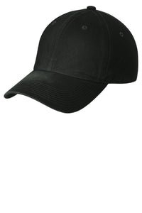 Port Authority Spray Wash Cap - Black