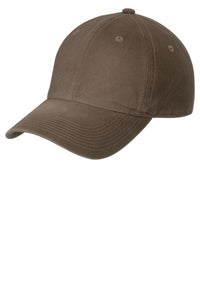 Port Authority Spray Wash Cap - Brown