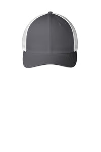 Port Authority Flexfit Mesh Back Cap - Graphite/ White