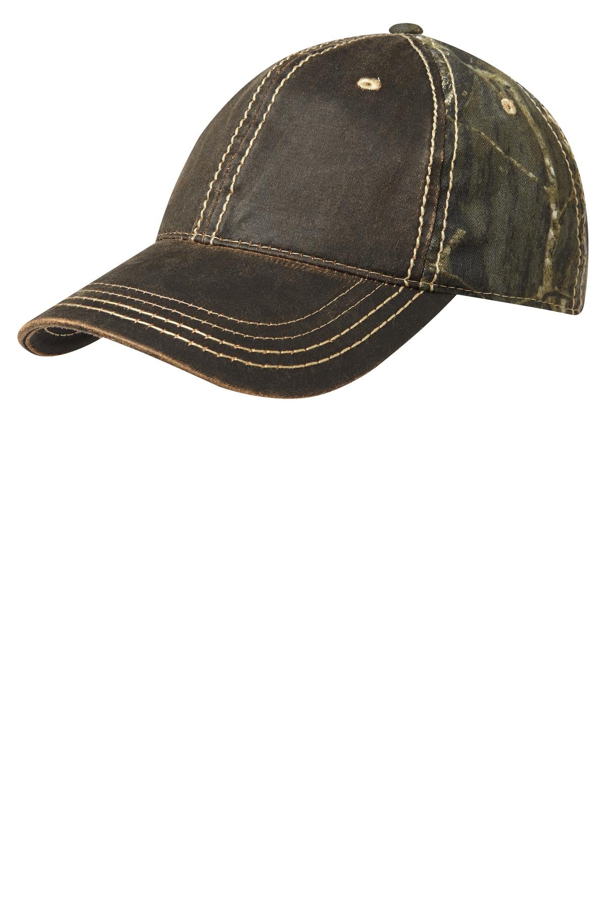 Port Authority Pigment Print Camouflage Cap - Mossy Oak New Break-Up