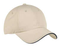 Port Authority Dry Zone Cap - Stone/ Classic Navy